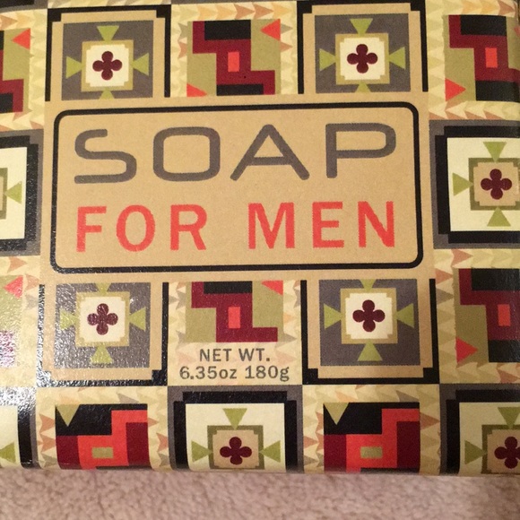 Artisan Soap For Men exfoliating vegitable soap - Picture 2 of 5